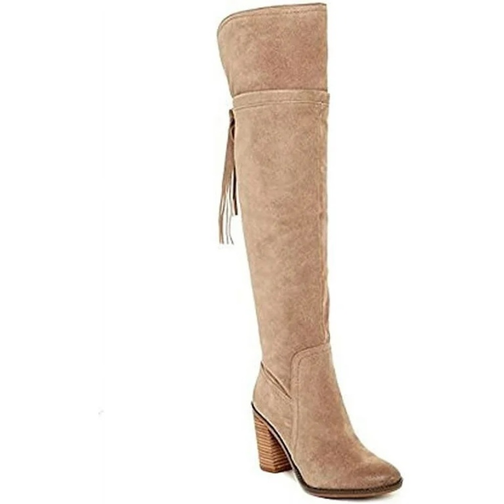 Franco Sarto Ellyn Over the Knee Suede Boots